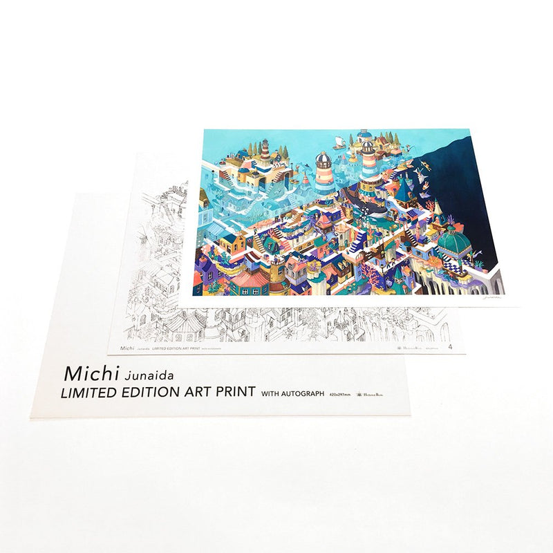 Michi アートプリント（No.4：海）
