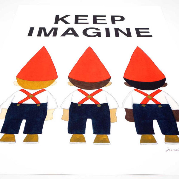 『KEEP IMAGINE』A2ポスター