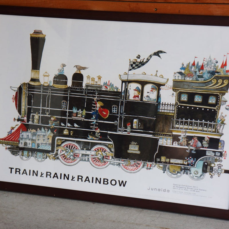 A2ポスター 2011 Exhibition "TRAINとRAINとRAINBOW"
