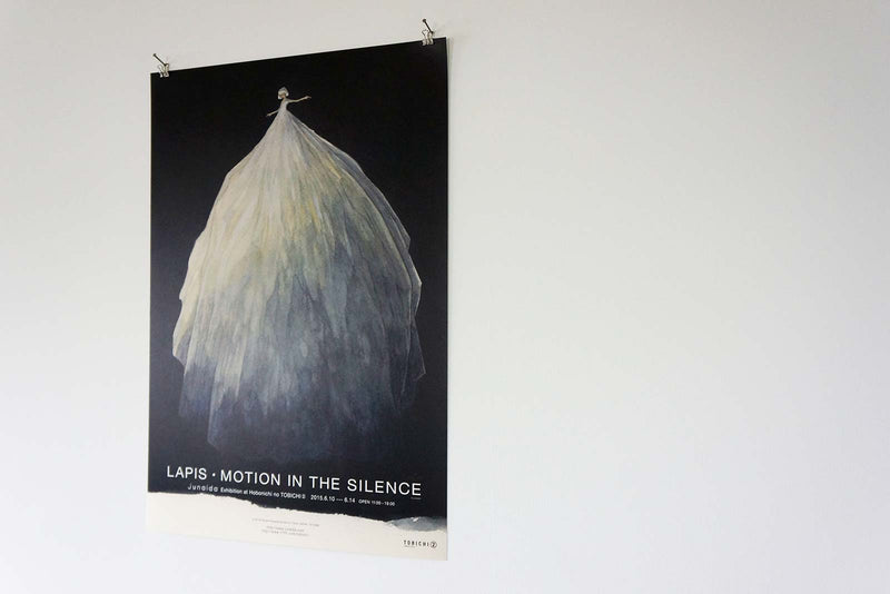 「LAPIS・MOTION IN THE SILENCE」ポスター TOBICHI2 版